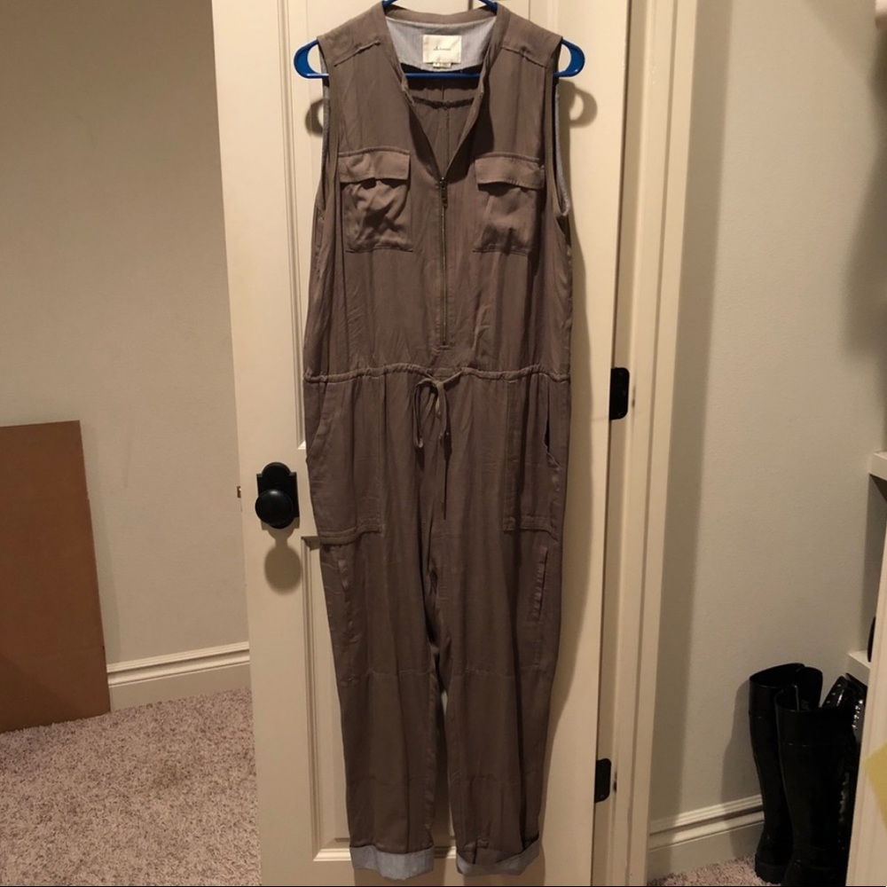 Anthropologie green Jumpsuit